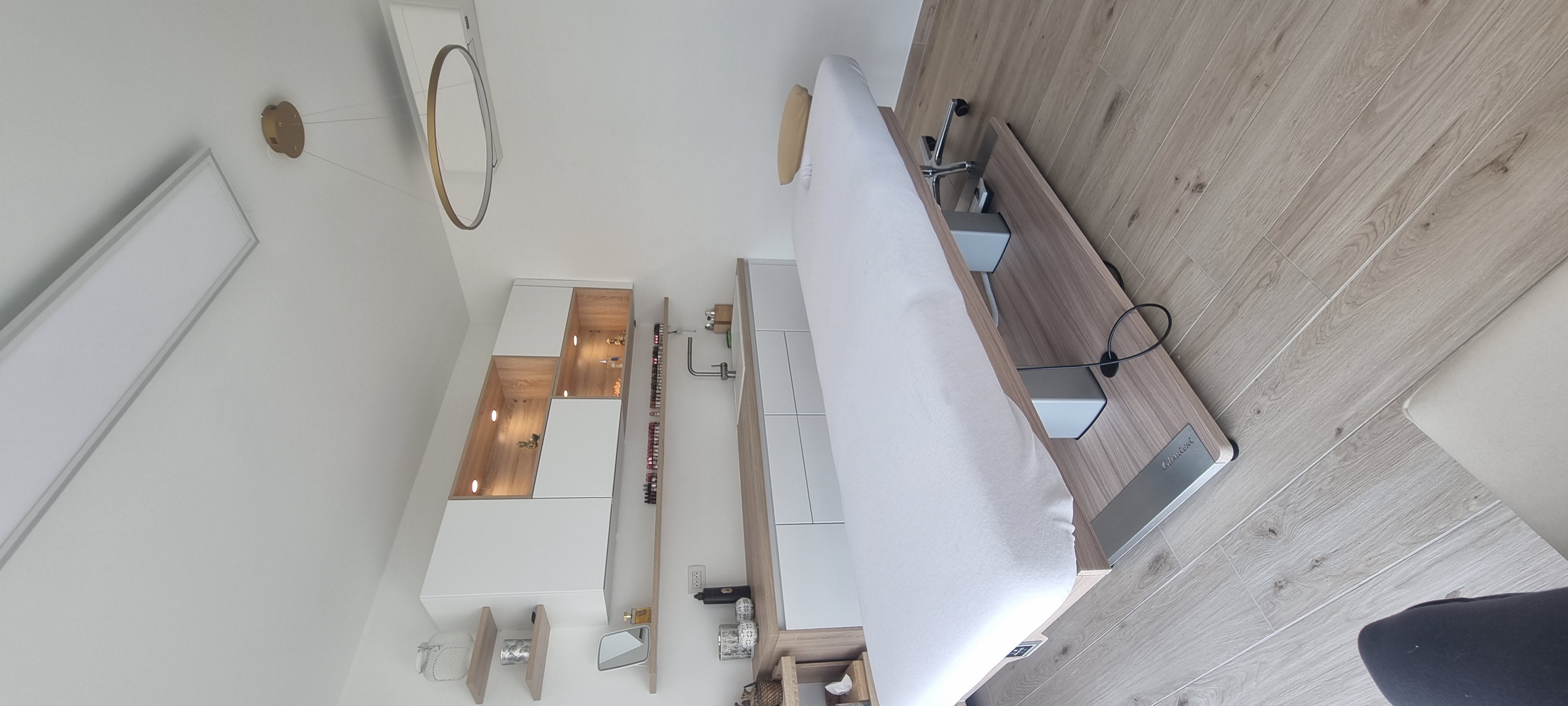 Cabine de soin de l’institut N’joy Beauty